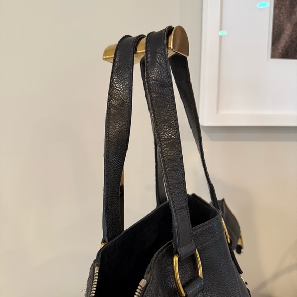 YSL Black Downtown Tote Bag - Picture 4 of 15